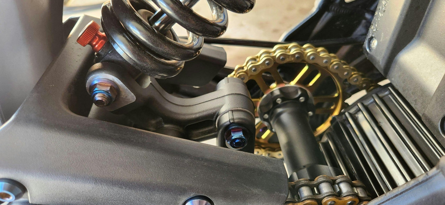 Titanium Rear Suspension/ Linkage Bolt Kit for E-Ride Pro (8 pcs) - MXwraps
