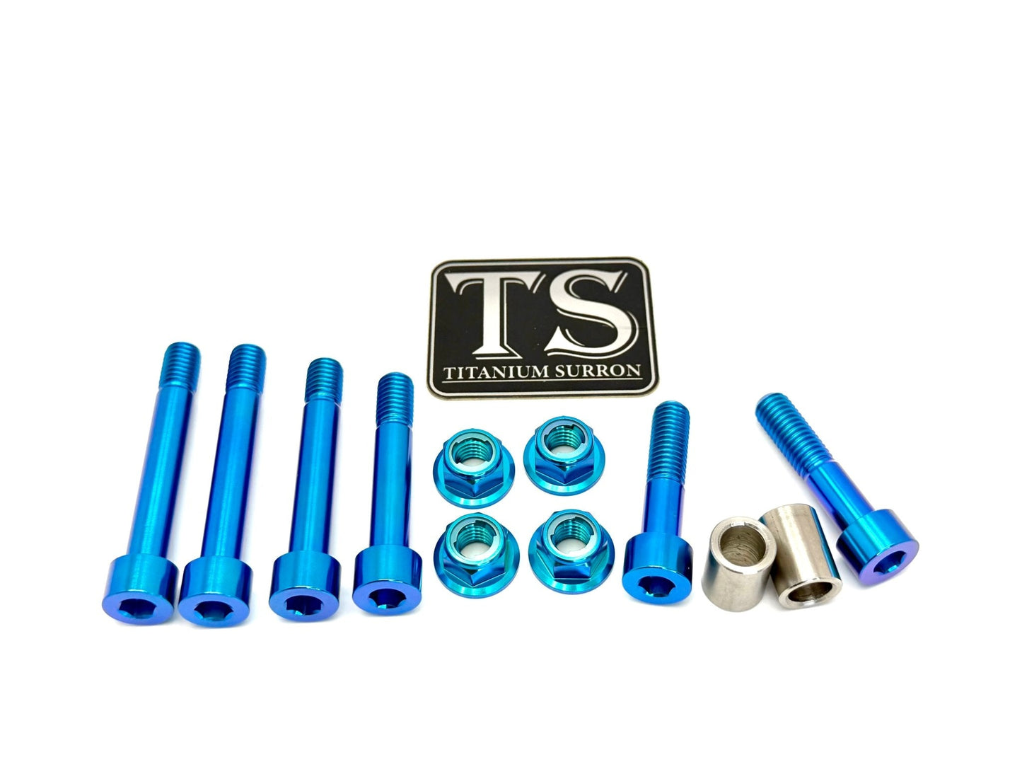 Titanium Rear Suspension/ Linkage Bolt Kit for Surron LBX & Segway X260 - MXwraps