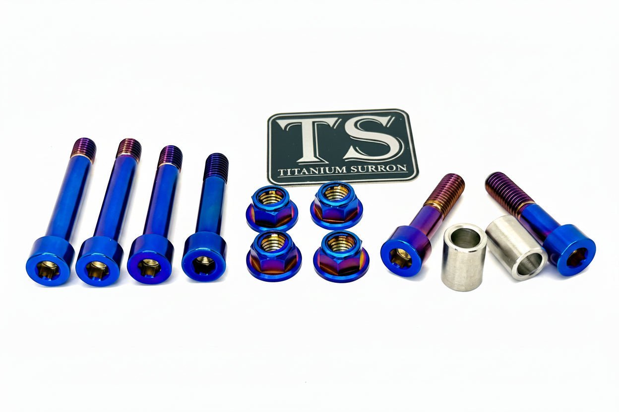 Titanium Rear Suspension/ Linkage Bolt Kit for Surron LBX & Segway X260 - MXwraps