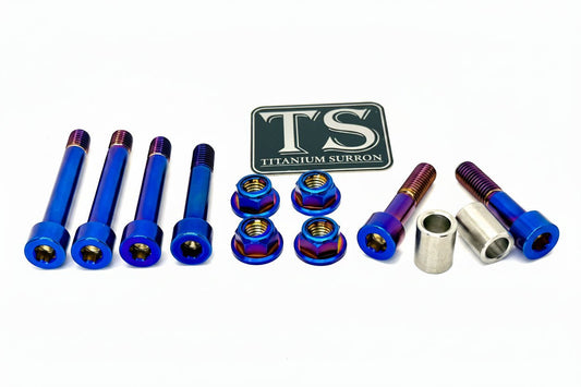 Titanium Rear Suspension/ Linkage Bolt Kit for Surron LBX & Segway X260 - MXwraps