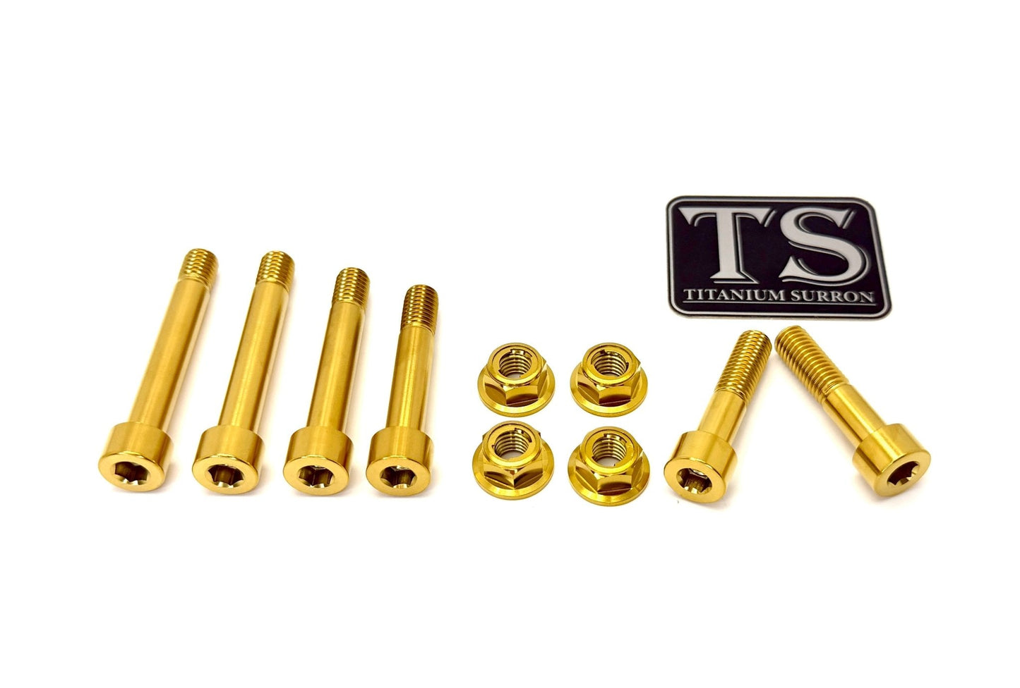 Titanium Rear Suspension/ Linkage Bolt Kit for Surron LBX & Segway X260 - MXwraps
