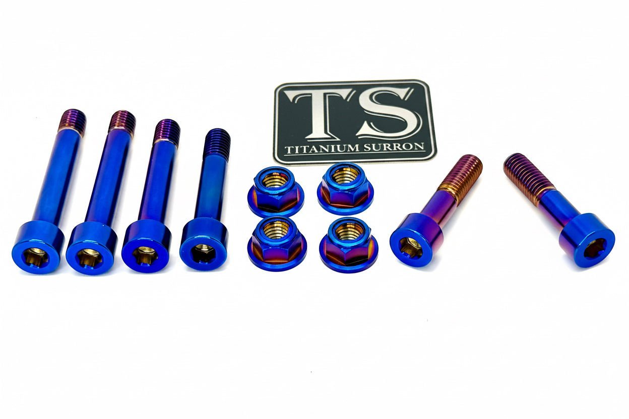 Titanium Rear Suspension/ Linkage Bolt Kit for Surron LBX & Segway X260 - MXwraps