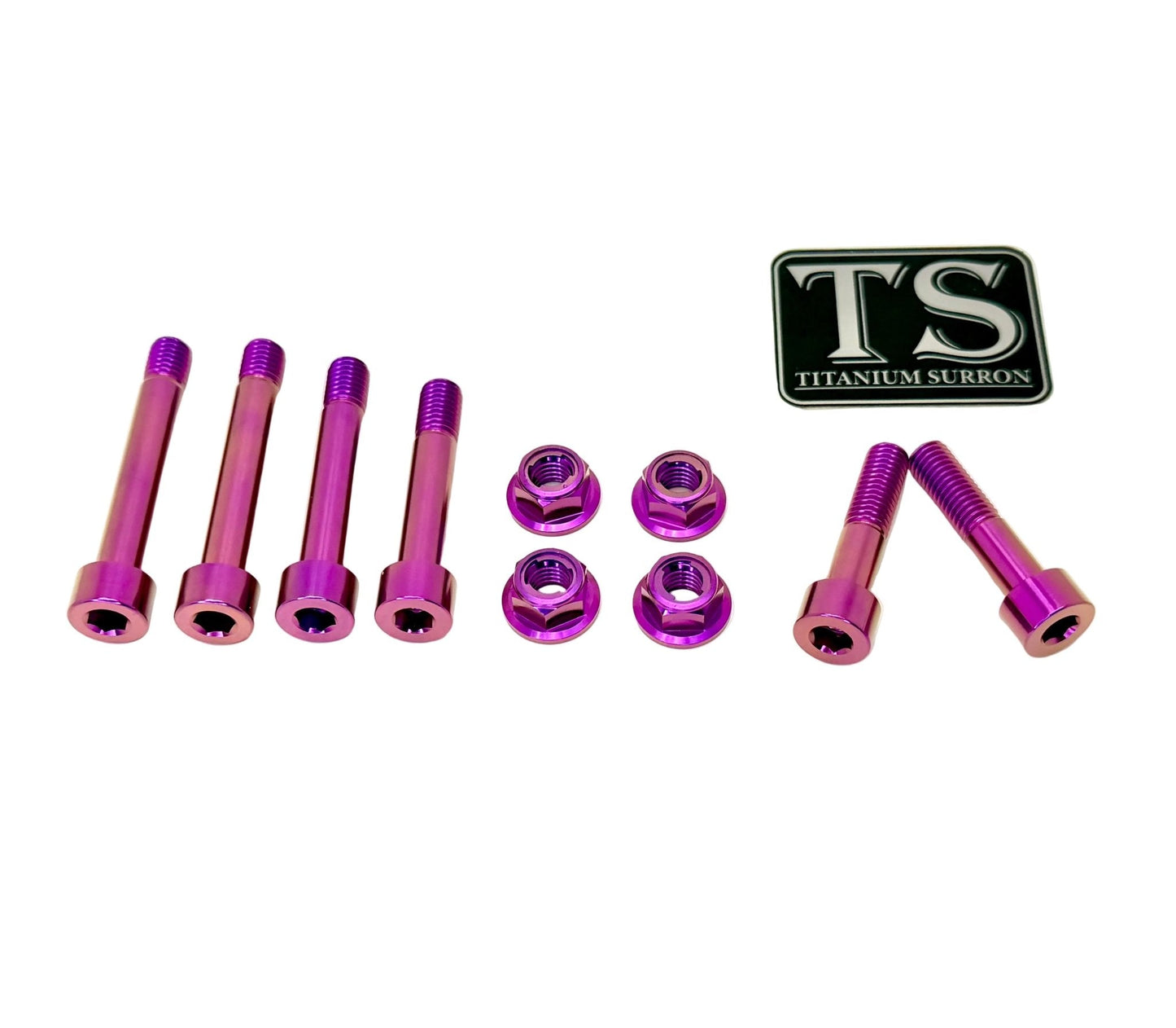 Titanium Rear Suspension/ Linkage Bolt Kit for Surron LBX & Segway X260 - MXwraps