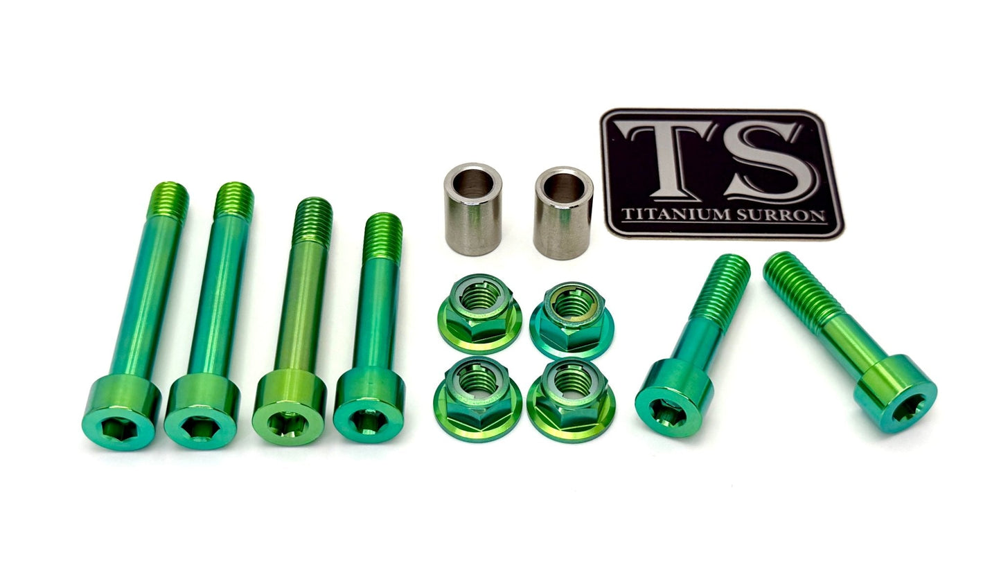 Titanium Rear Suspension/ Linkage Bolt Kit for Surron LBX & Segway X260 - MXwraps