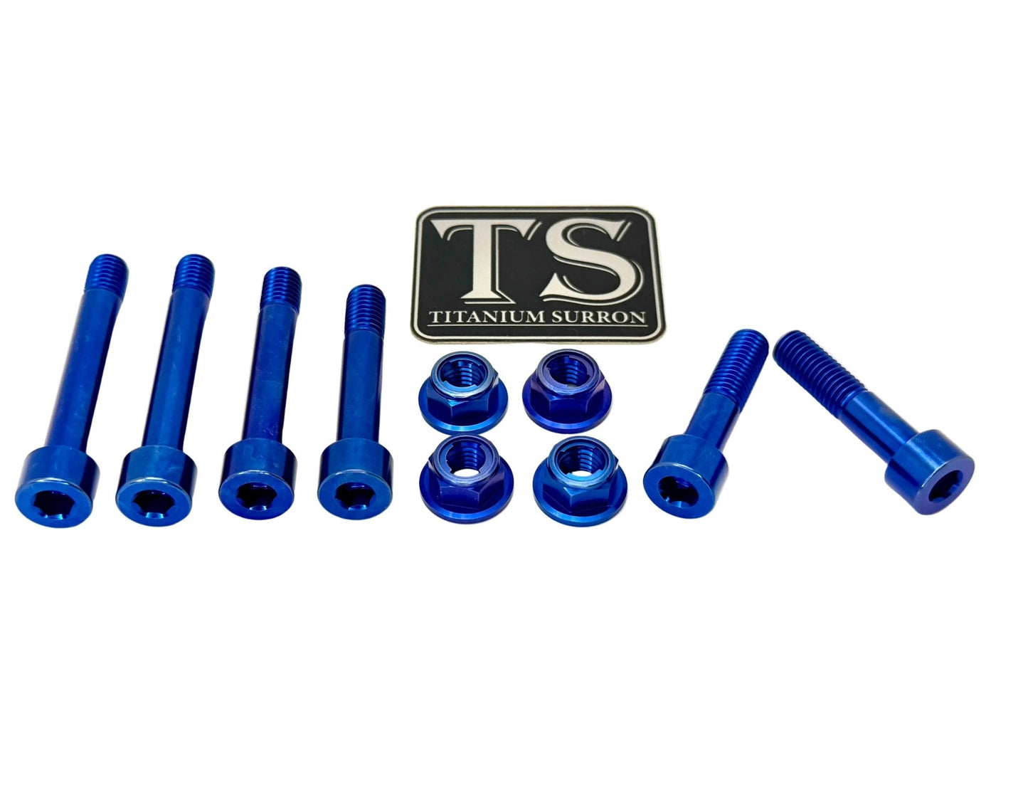 Titanium Rear Suspension/ Linkage Bolt Kit for Surron LBX & Segway X260 - MXwraps