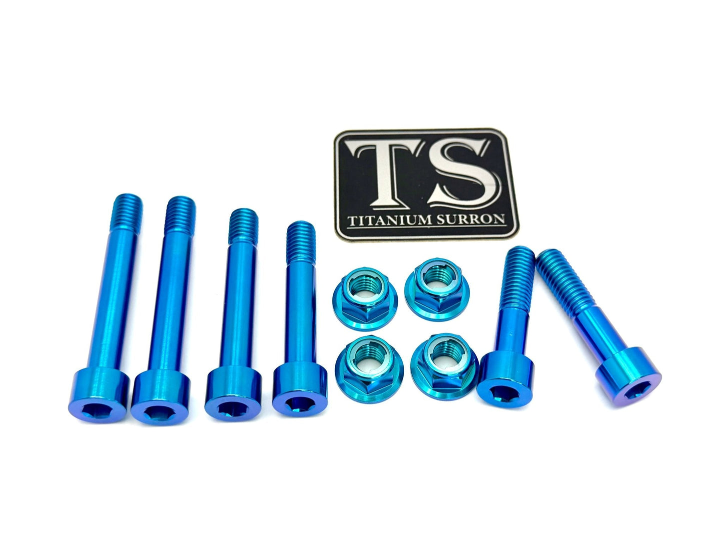 Titanium Rear Suspension/ Linkage Bolt Kit for Surron LBX & Segway X260 - MXwraps