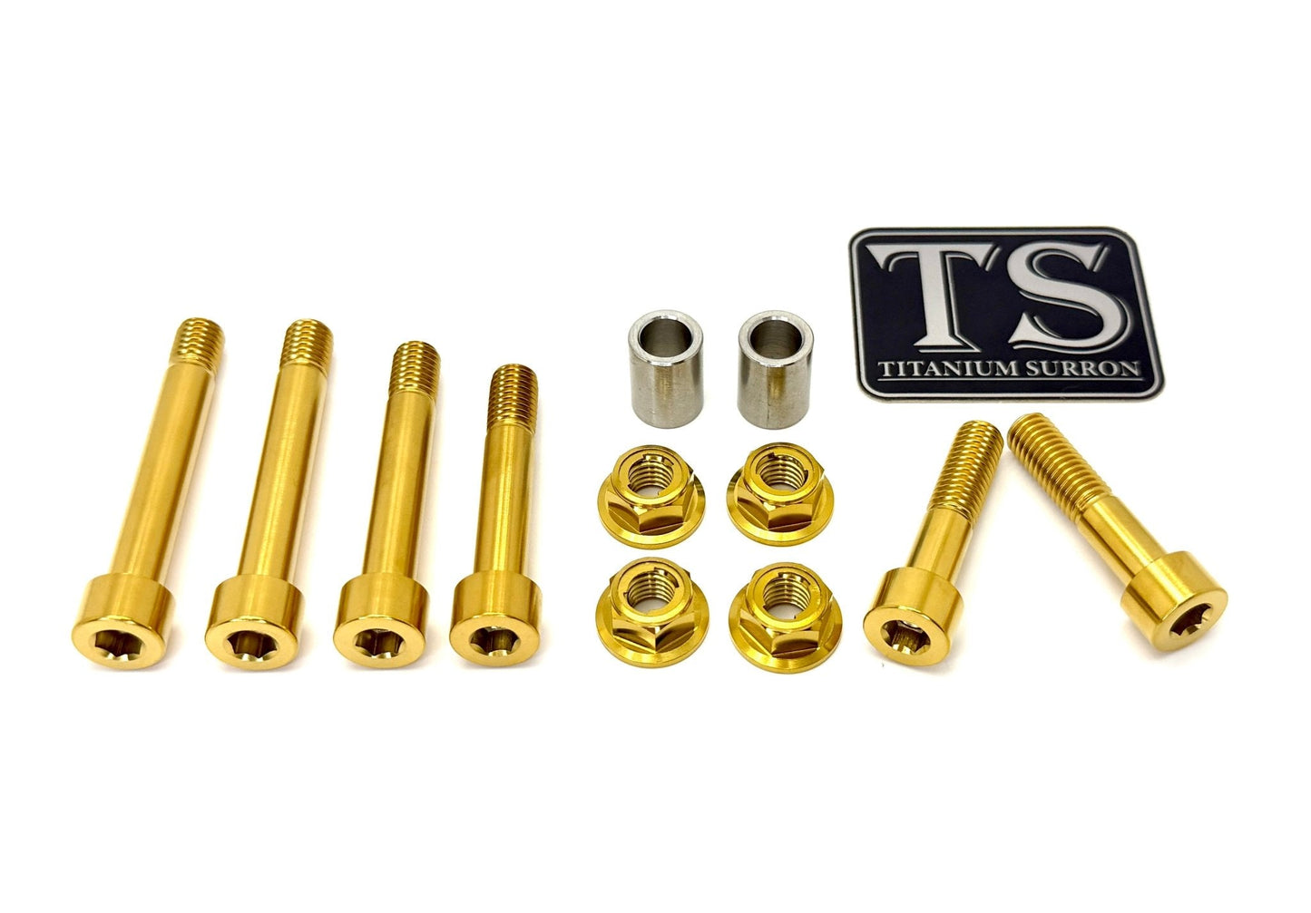 Titanium Rear Suspension/ Linkage Bolt Kit for Surron LBX & Segway X260 - MXwraps