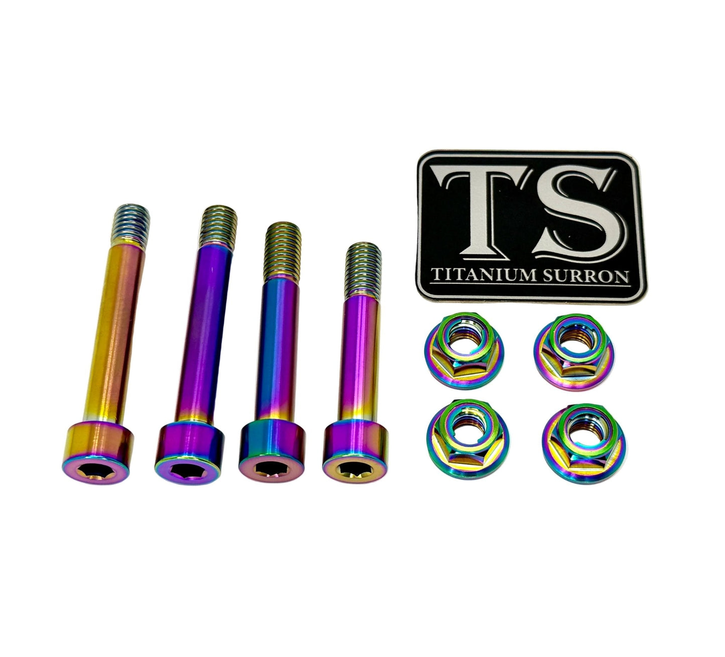 Titanium Rear Suspension/ Linkage Bolt Kit for Surron LBX & Segway X260 - MXwraps