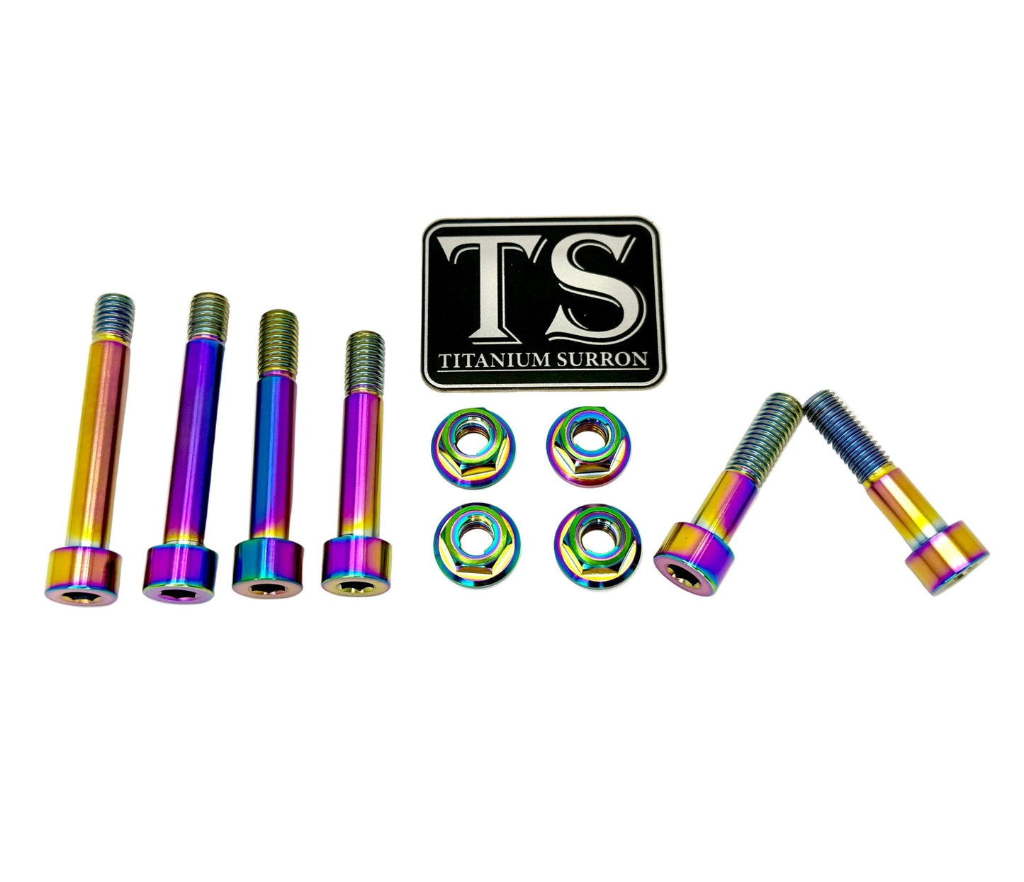 Titanium Rear Suspension/ Linkage Bolt Kit for Surron LBX & Segway X260 - MXwraps