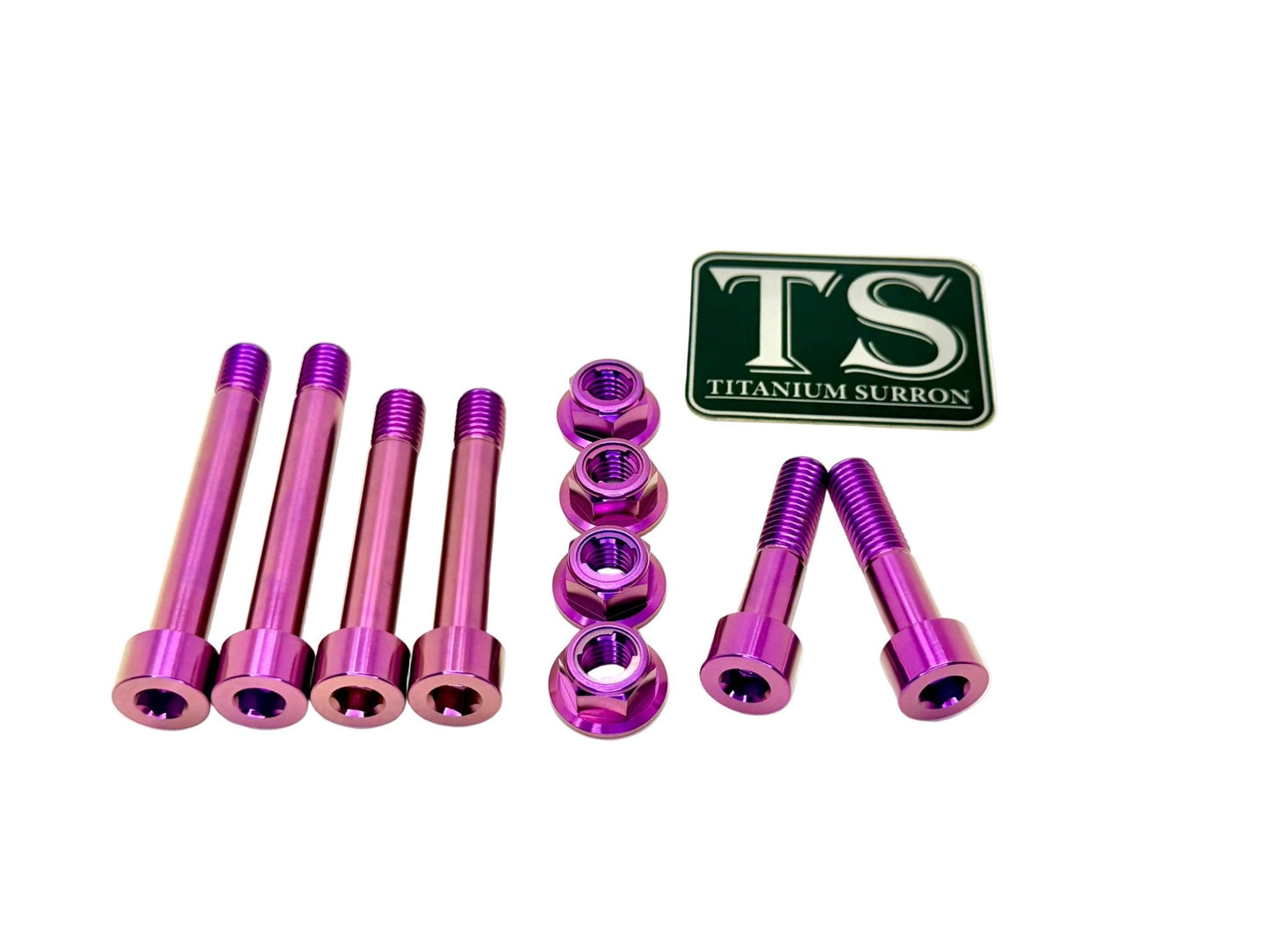 Titanium Rear Suspension/ Linkage Bolt Kit for Ventus One - MXwraps