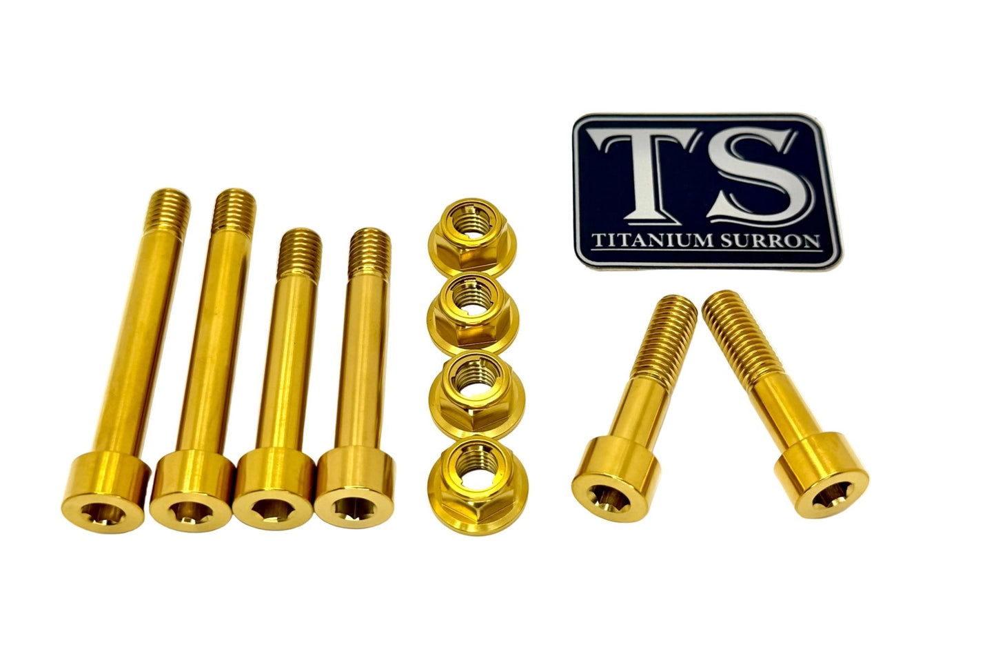 Titanium Rear Suspension/ Linkage Bolt Kit for Ventus One - MXwraps