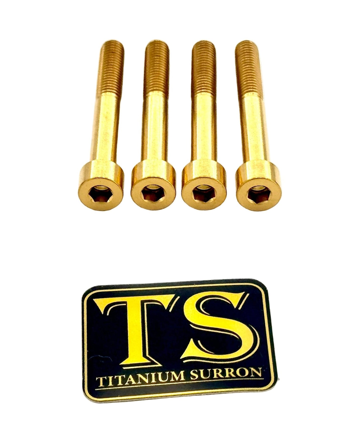 Titanium Stem/ Handlebar Mount Bolts - E - moto - MXwraps