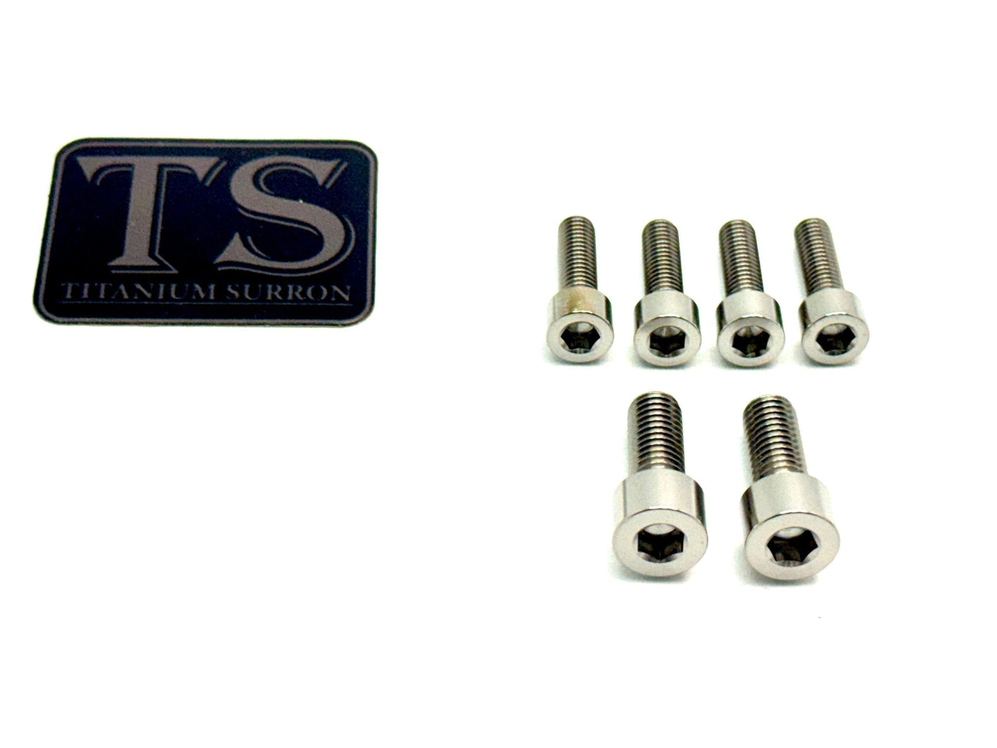 Titanium Stem/ Handlebar Mount Bolts - E - moto - MXwraps