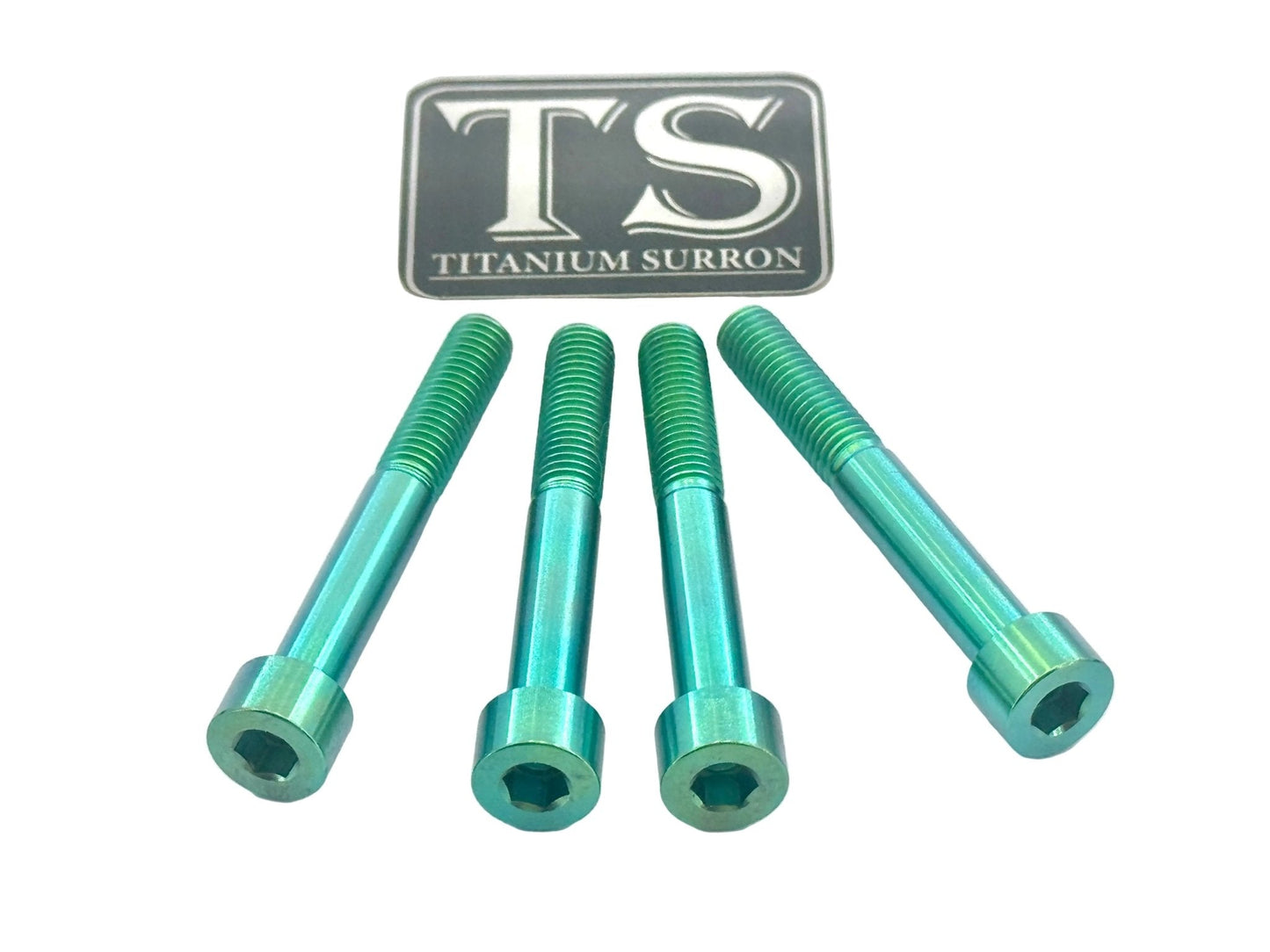 Titanium Stem/ Handlebar Mount Bolts - E - moto - MXwraps