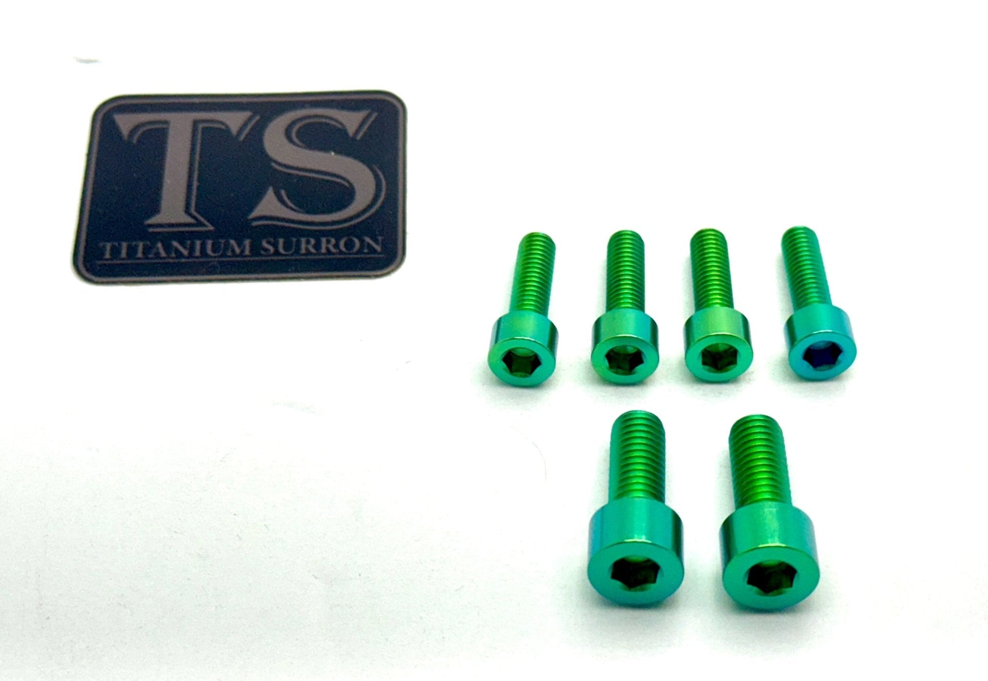 Titanium Stem/ Handlebar Mount Bolts - E - moto - MXwraps