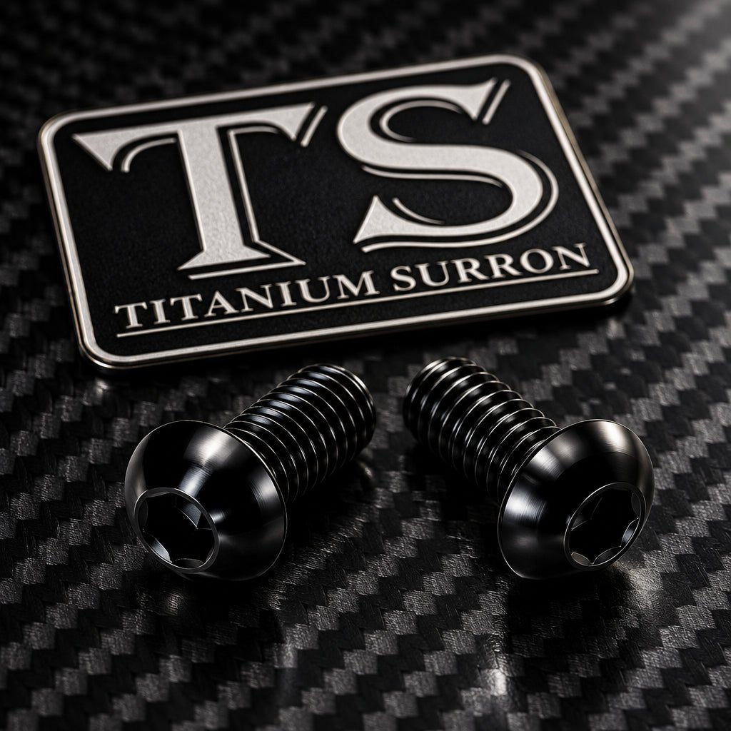 Titanium Surron LBX M6 Ignition Cover Bolts - MXwraps