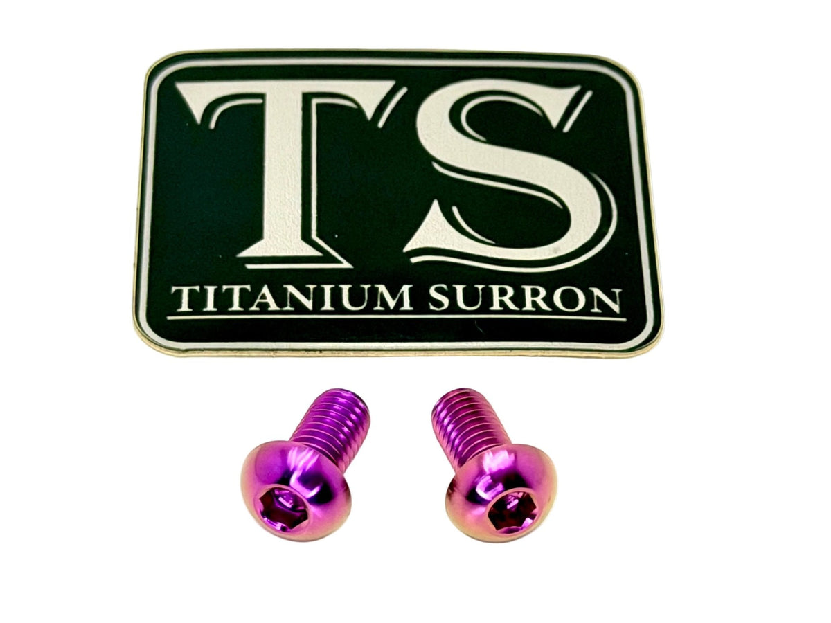 Titanium Surron LBX M6 Ignition Cover Bolts - MXwraps