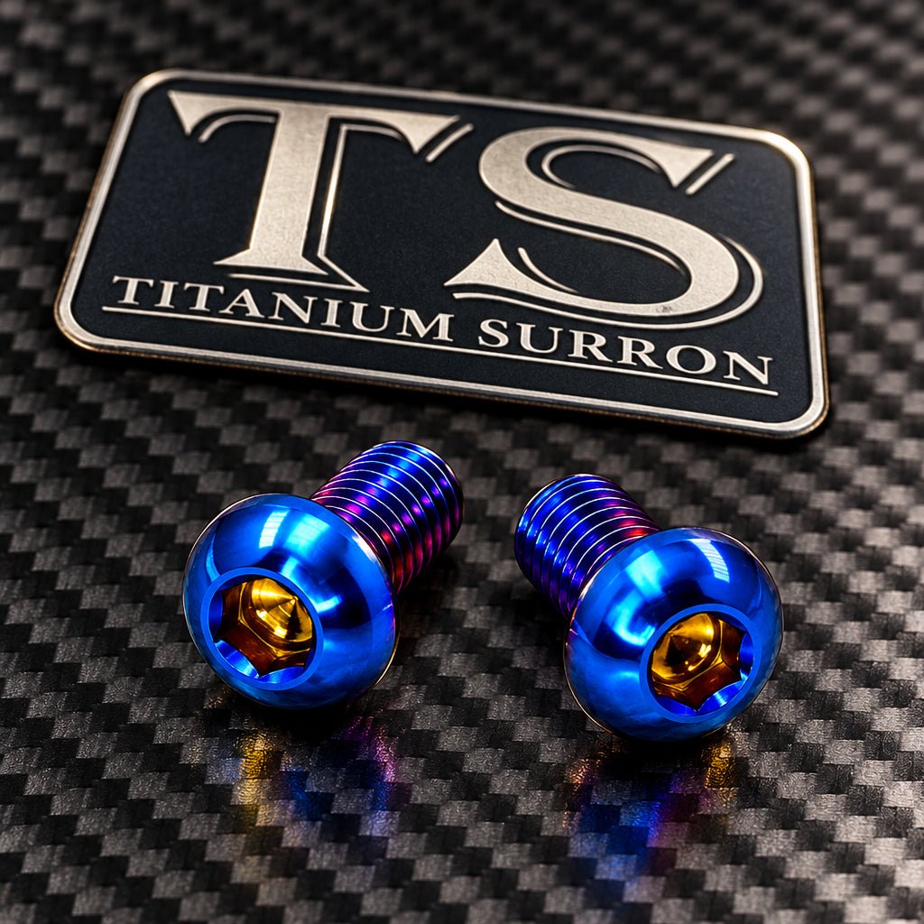 Titanium Surron LBX M6 Ignition Cover Bolts - MXwraps