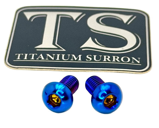 Titanium Surron LBX M6 Ignition Cover Bolts - MXwraps
