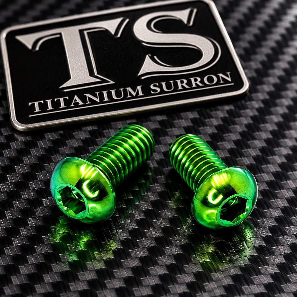 Titanium Surron LBX M6 Ignition Cover Bolts - MXwraps