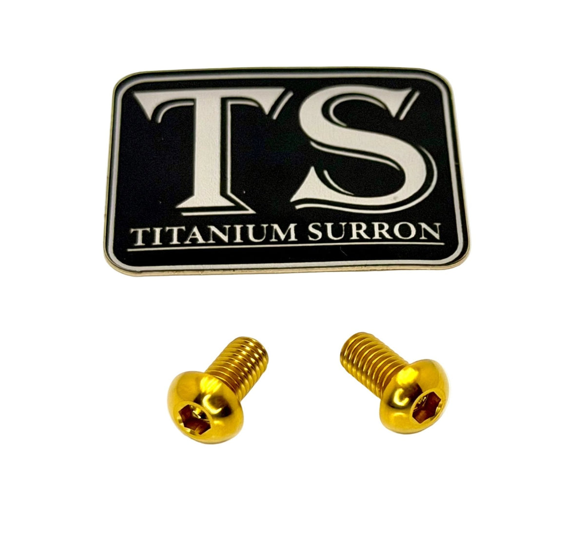Titanium Surron LBX M6 Ignition Cover Bolts - MXwraps