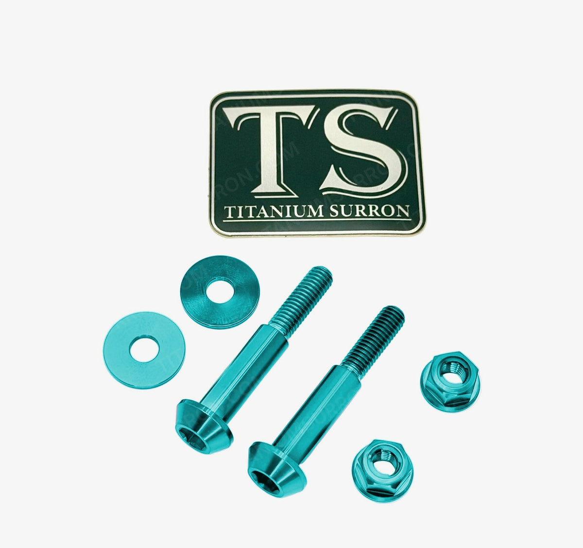 Titanium Surron Ultra Bee Brake Lever Pivot Bolt - MXwraps