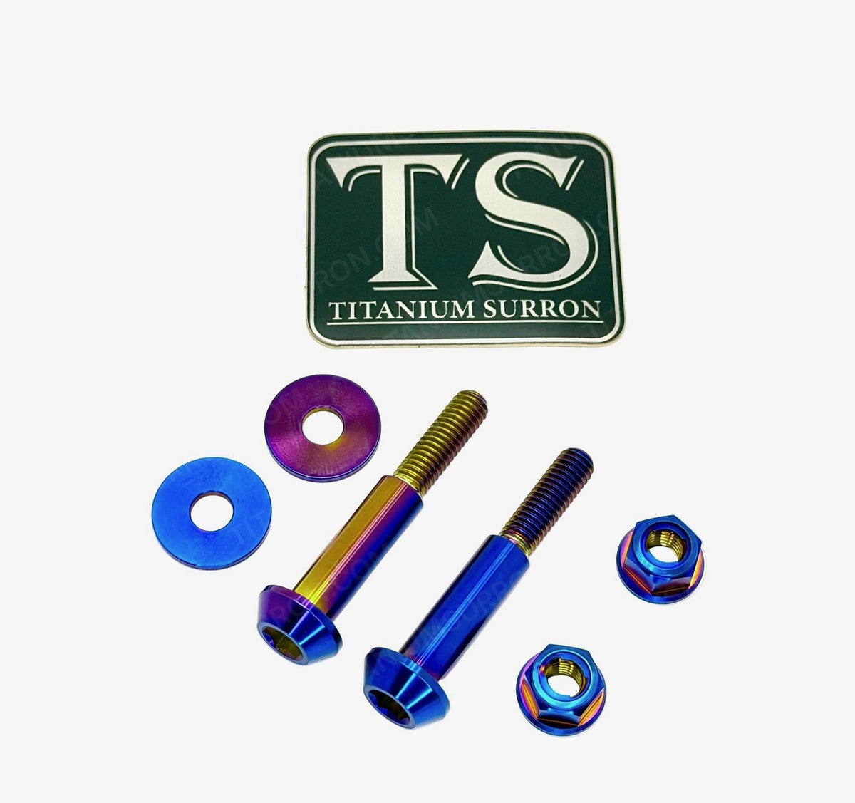 Titanium Surron Ultra Bee Brake Lever Pivot Bolt - MXwraps