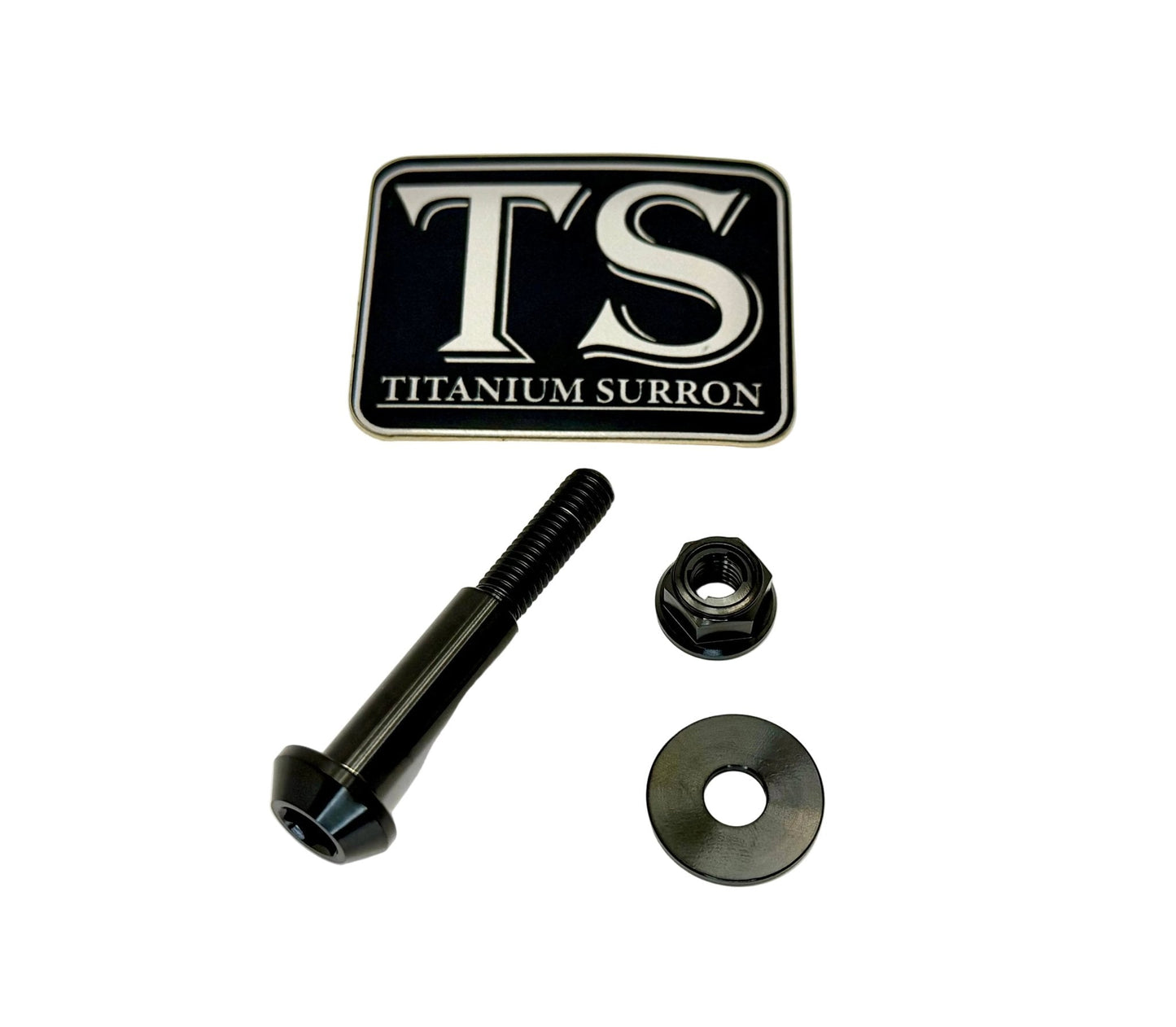 Titanium Surron Ultra Bee Brake Lever Pivot Bolt - MXwraps