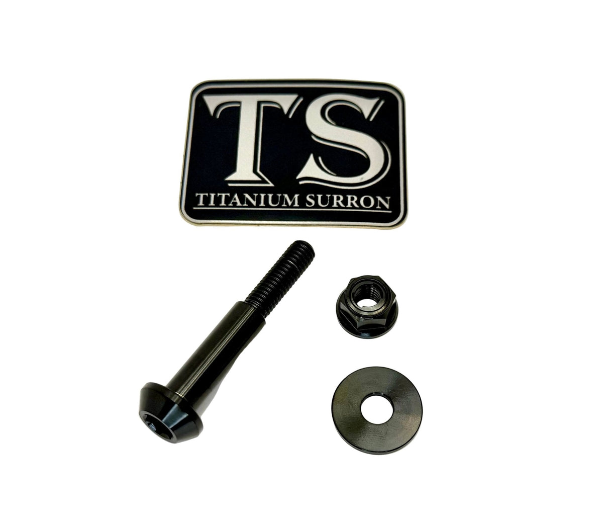 Titanium Surron Ultra Bee Brake Lever Pivot Bolt - MXwraps