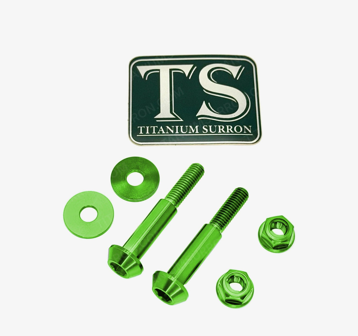 Titanium Surron Ultra Bee Brake Lever Pivot Bolt - MXwraps