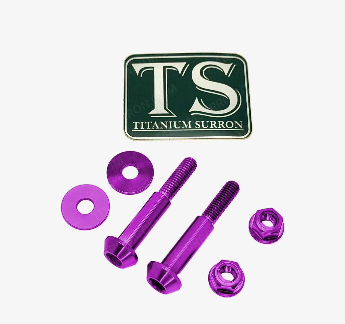 Titanium Surron Ultra Bee Brake Lever Pivot Bolt - MXwraps