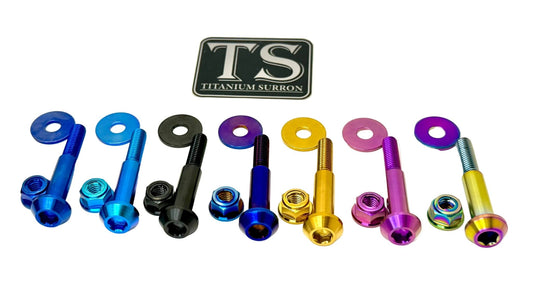 Titanium Surron Ultra Bee Brake Lever Pivot Bolt - MXwraps