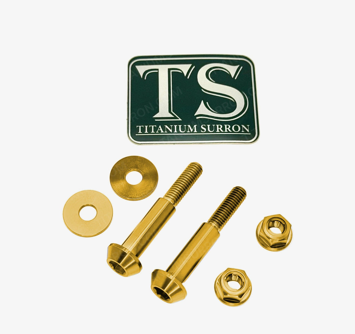 Titanium Surron Ultra Bee Brake Lever Pivot Bolt - MXwraps