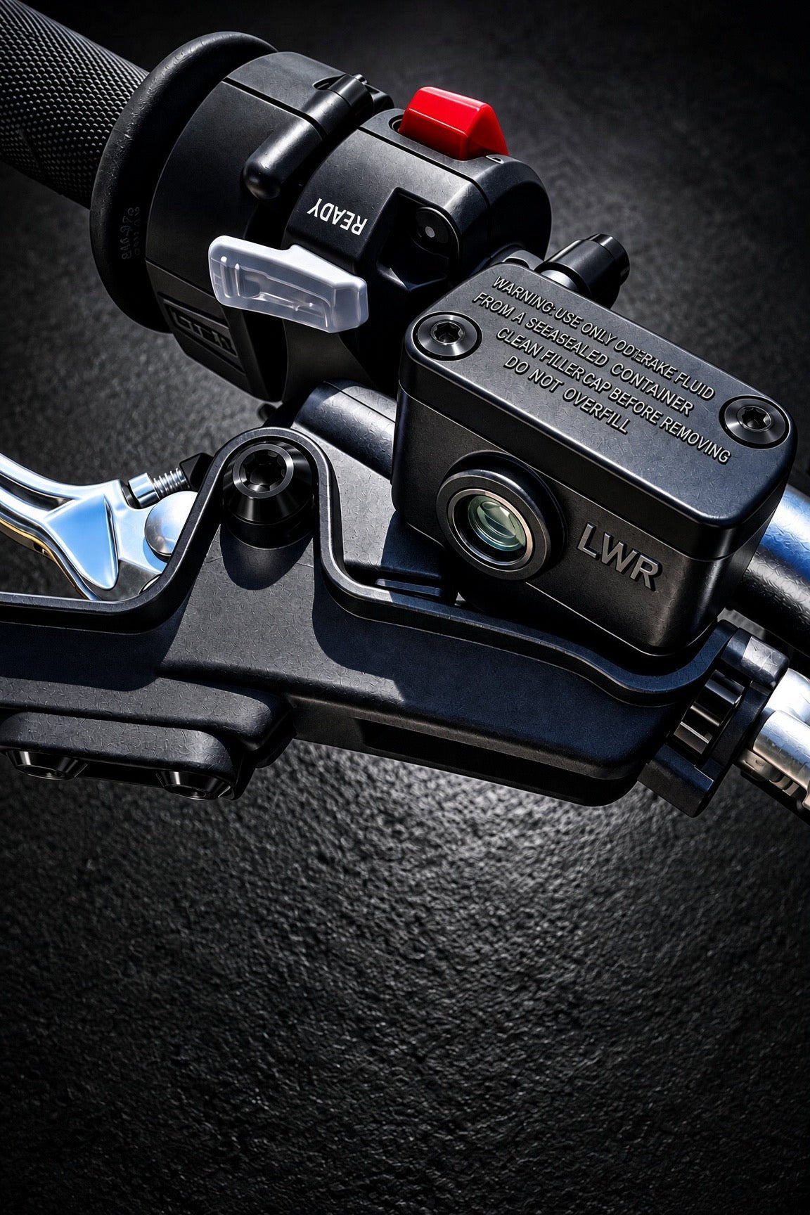 Titanium Surron Ultra Bee Brake Reservoir Cap Bolts - MXwraps
