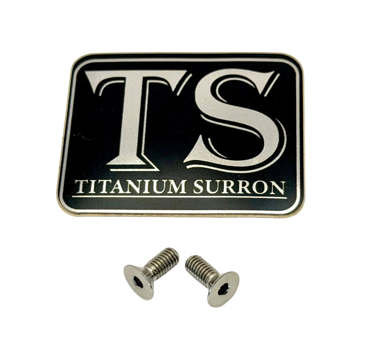 Titanium Surron Ultra Bee Brake Reservoir Cap Bolts - MXwraps