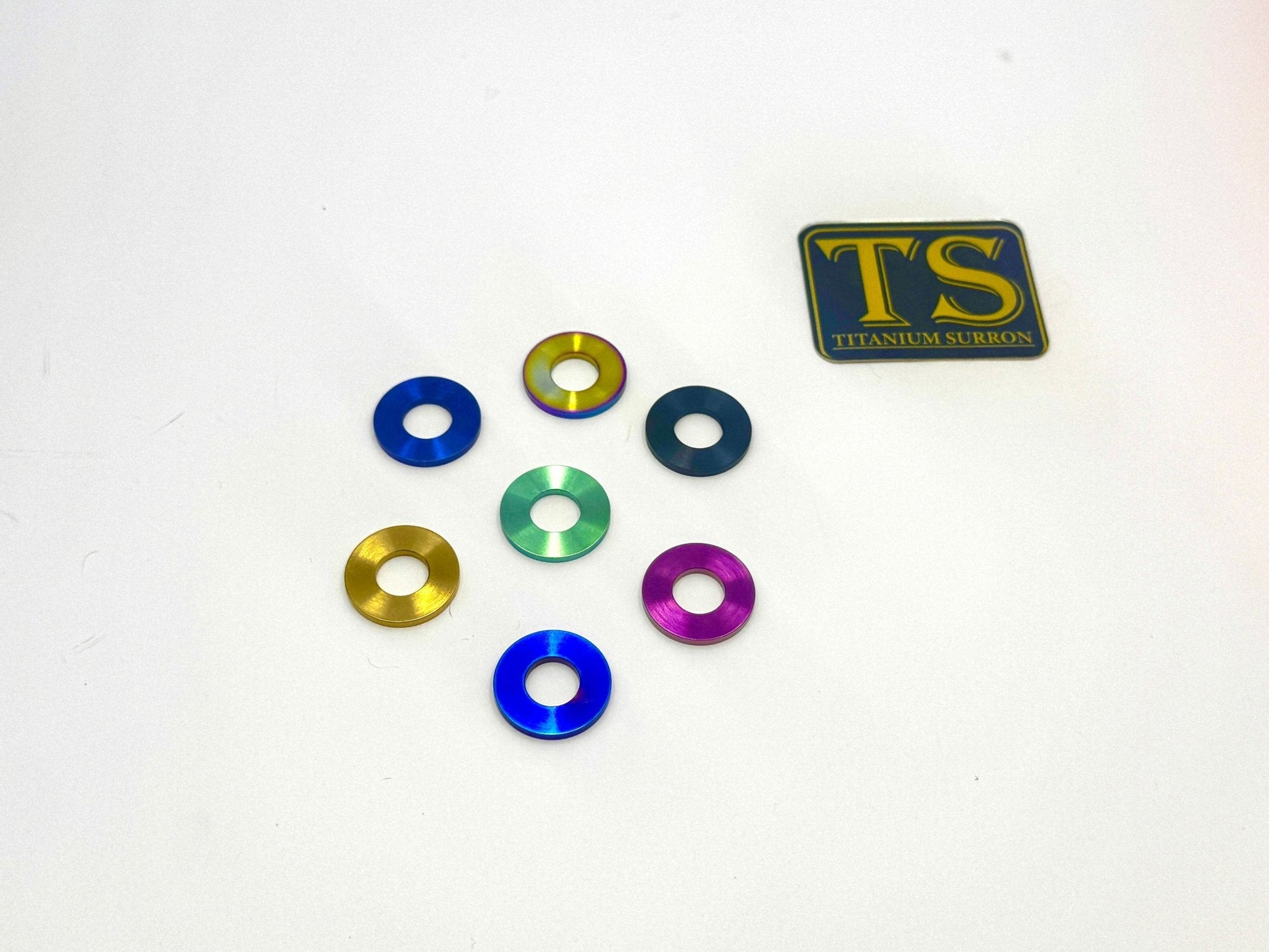 Titanium Washer M5, M6, M8, M10 - MXwraps