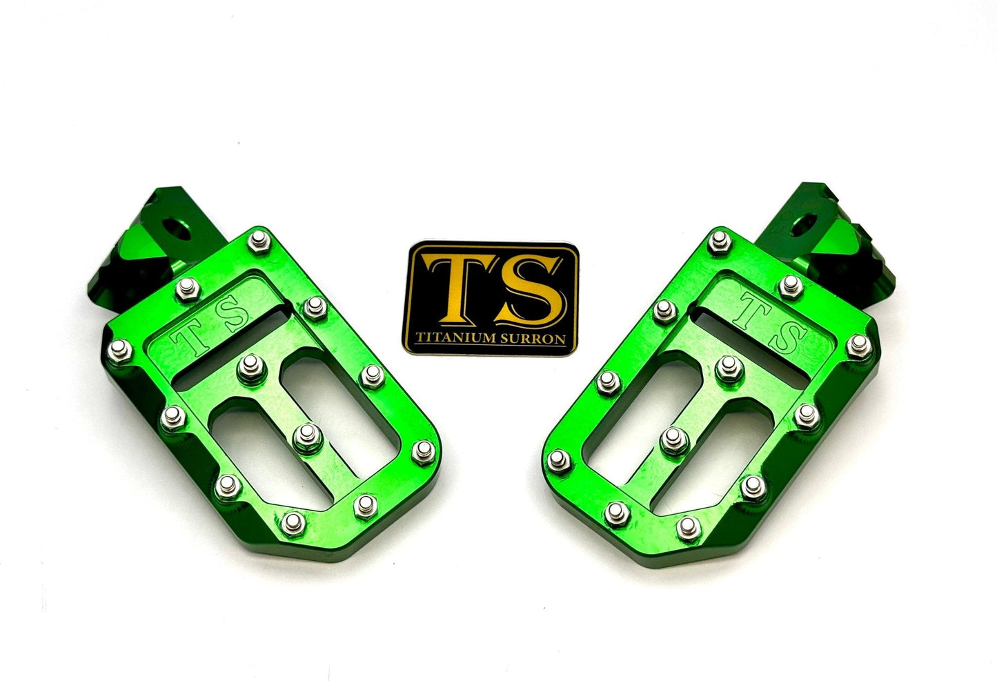 TS Custom Foot Pegs w/ Titanium Grips for Talaria and Altis - MXwraps