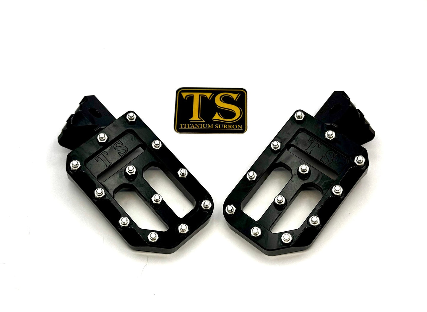 TS Custom Foot Pegs w/ Titanium Grips for Talaria and Altis - MXwraps