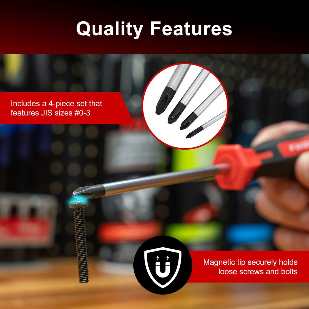 Tusk JIS Screwdriver Set - MXwraps