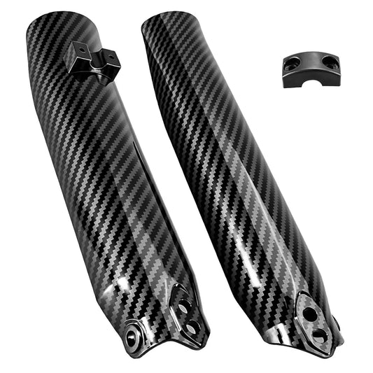 Tuttio Soleil 01 Carbon Fiber Fork Guards - MXwraps