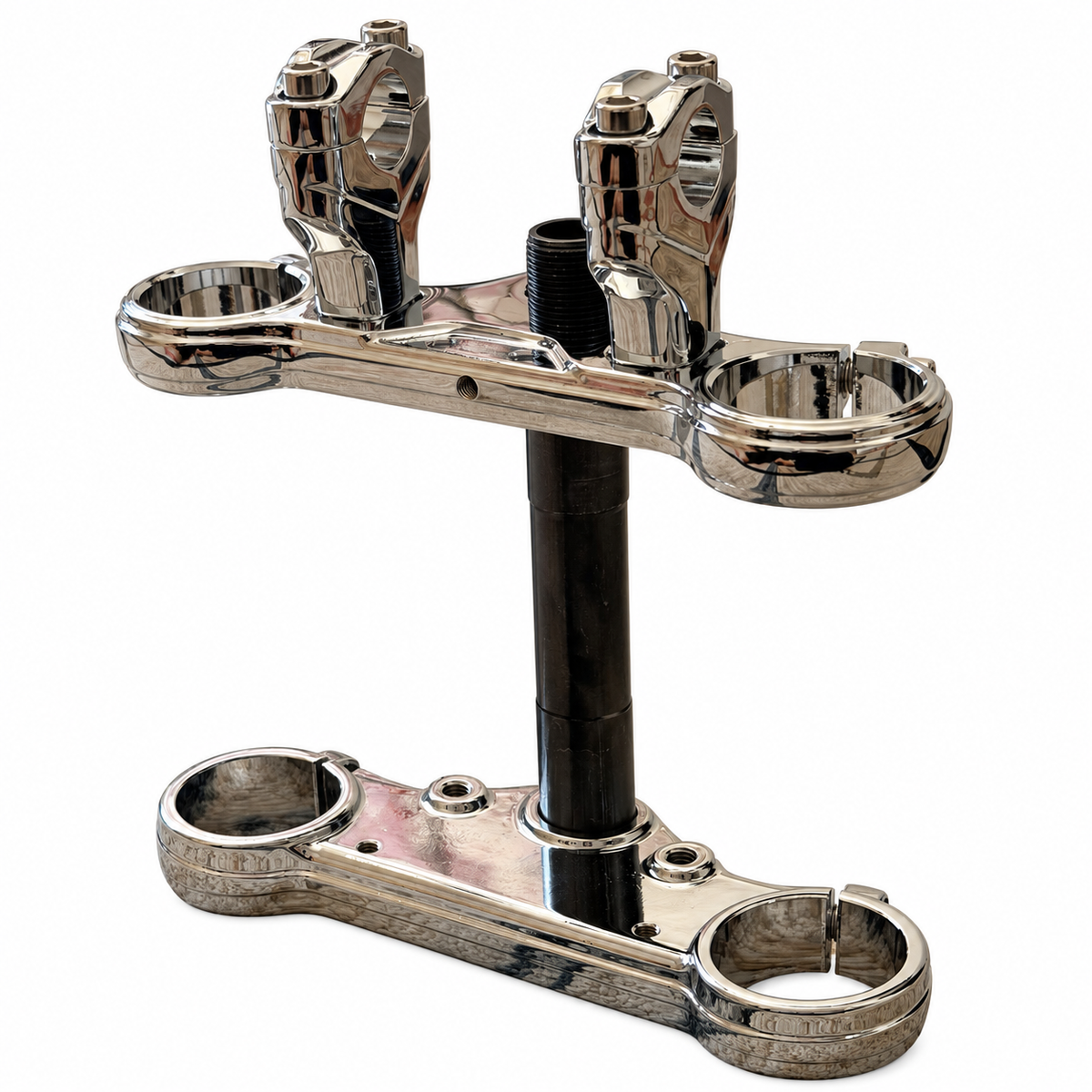 Tuttio Chrome Triple Clamp Set