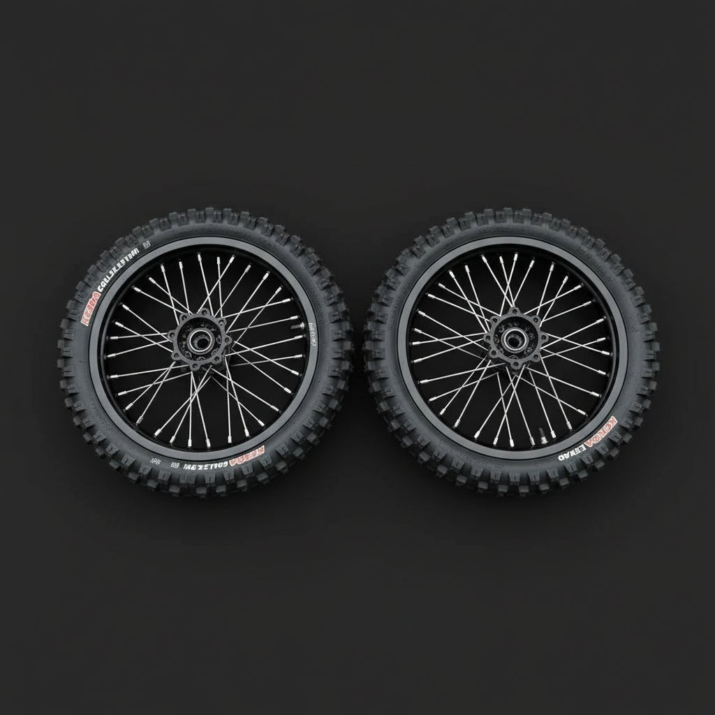 Tuttio/Yozma 14/17" Dirt Wheel Set - MXwraps