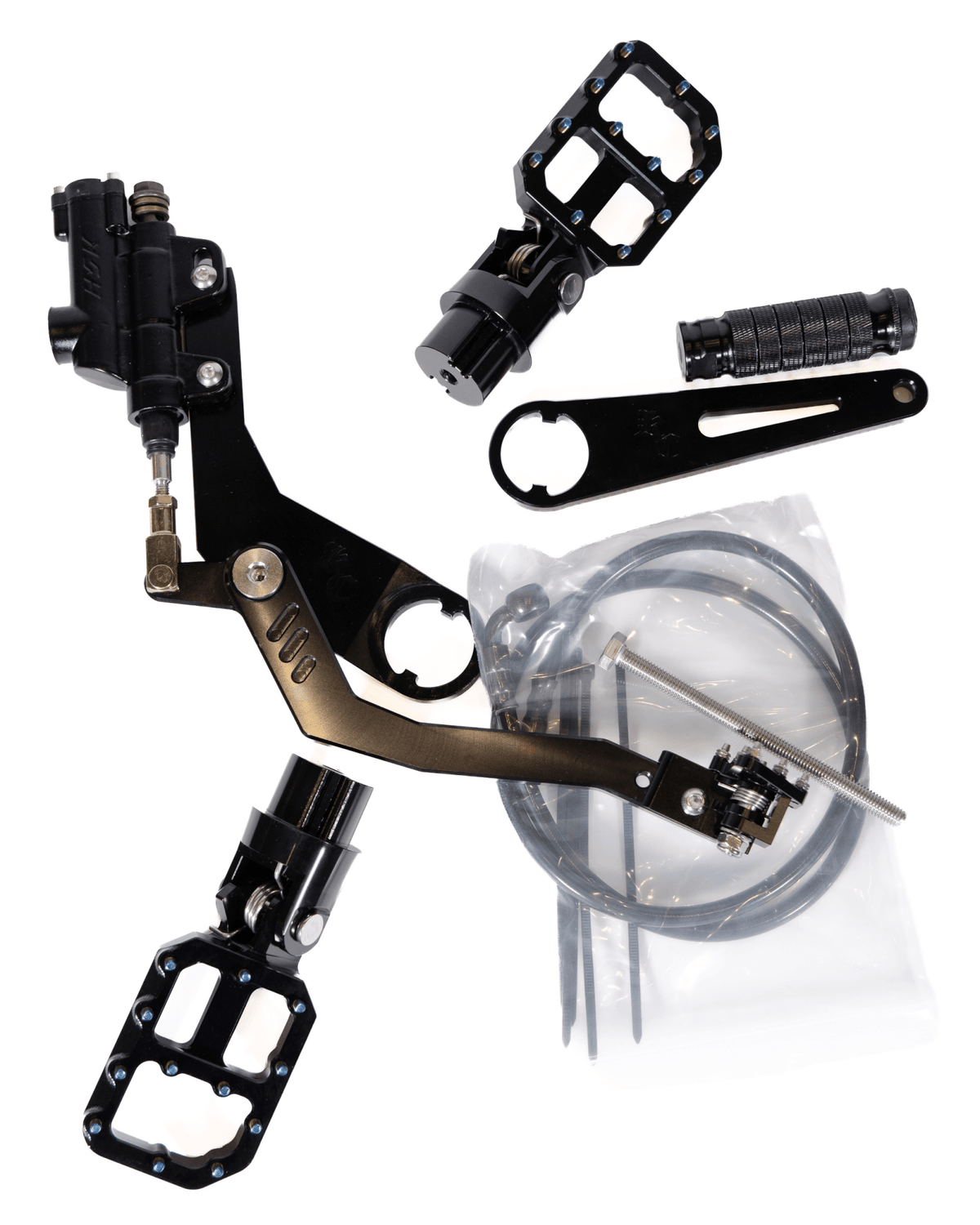 V2 E-Bike Peg Kit Bundle – Pegs, Shift Lock & Foot Brake - MXwraps