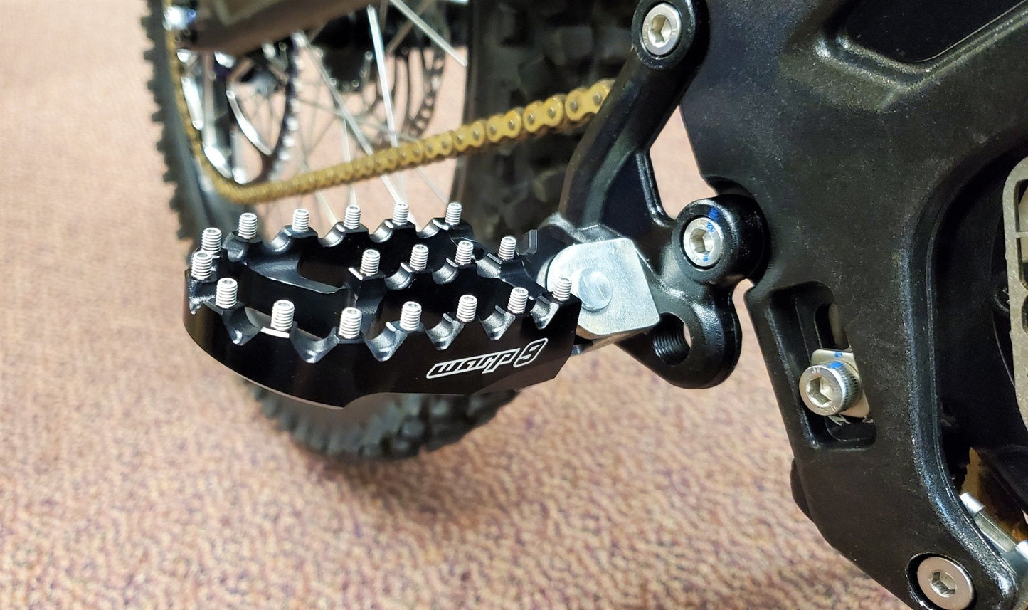 Warp 9 Upgraded Foot Pegs For Surron, E - Ride Pro - MXwraps